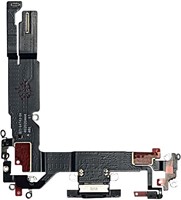 For Apple iPhone 16 Charging Connector Flex Black (Pulled)-2