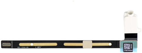 For Apple iPad Air 2 (2014) Audio Jack with Flex Cable White