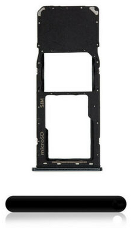 Sim & Memory Card Holder for Samsung Galaxy A3 (2017) A320 BLACK