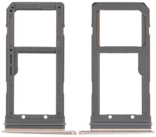 Sim & Memory Card Holder for Samsung Galaxy S7 edge G935 ( Single sim) GOLD