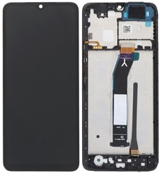 Xiaomi Redmi A3, Poco C61 Display LCD Complete With Frame Black X-600 (OEM-Equivalent)