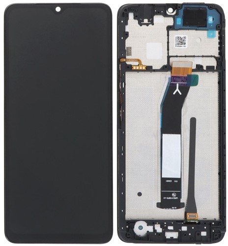 Xiaomi Redmi A3, Poco C61 Display LCD Complete With Frame Black X-600 (OEM-Equivalent)