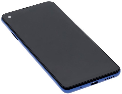 Motorola One Vision (XT1970-1) Display LCD With Frame Blue (OEM)-2