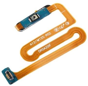Samsung Galaxy A12 (A125), M12 (M127), A13 4G (A135, A137), A13 5G (A136B), A14 4G (A145F) Power Finger Print Sensor Flex Black (OEM)-2
