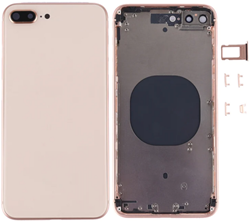 For Apple iPhone 8 Plus Rear Housing With Small Parts Gold (Pulled)