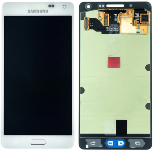 Samsung Galaxy A5 2015 (A500) LCD Display White (Service-Pack)