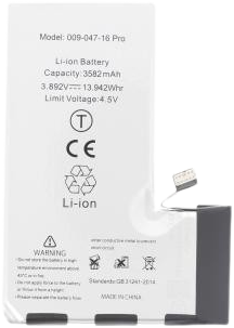 For Apple iPhone 16 Pro Battery (OEM-Equivalent)