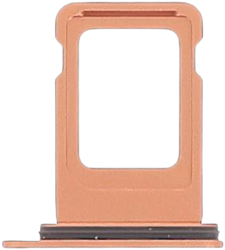For Apple iPhone 17 Pro Dual Sim Card Holder Orange (OEM-Equivalent)