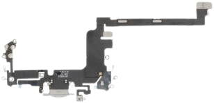 For Apple iPhone 17 Pro Charging Connector Flex Silver (OEM-Equivalent)
