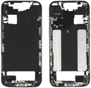 For Apple iPhone 17 Air Middle Frame Gold (Pulled)