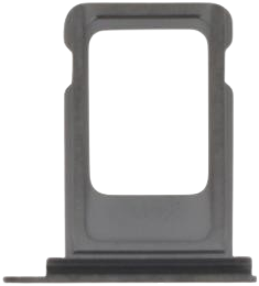 For Apple iPhone 15 Pro, 15 Pro Max Sim Card Holder Black Titanium (OEM-Equivalent)