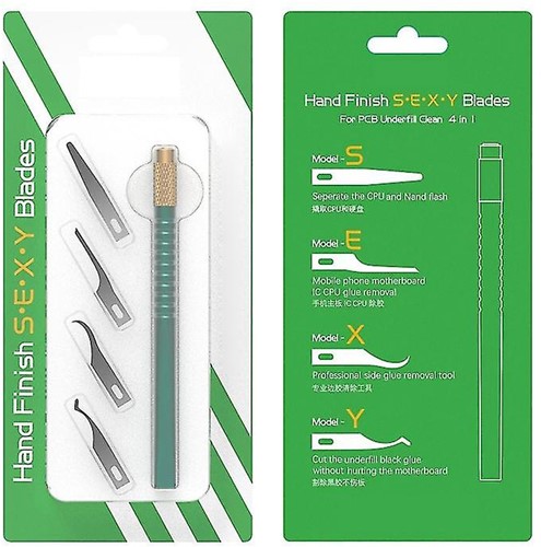 PCB Underfill Clean 4 in 1 2UUL Knifer Set