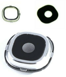 For Samsung Galaxy S4 (I9500) Camera Lens With Frame Silver