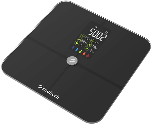 Soultech WellDone Bluetooth Smart Scale with Body Fat Measurement AT001S Black-3
