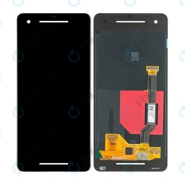 Google Pixel 2 Display LCD Without Frame Black (OEM) Thesmartphone-eu