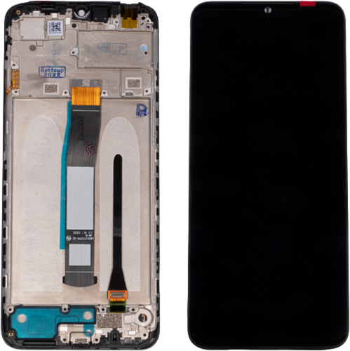 Xiaomi Poco C40, Redmi 10C, Redmi 10 Power Display LCD Black With Frame (OEM)
