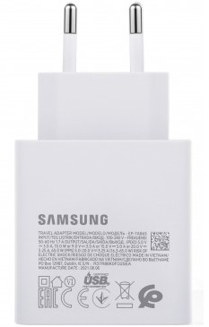 Samsung Wall Charger (EP-TA865W) 65W, 3.25A, 1 x USB-C, White GP-PTU020SODWQ-2