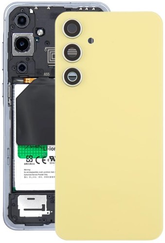 Samsung Galaxy A35 5G (A356B) A55 5G (A556B) Back Cover With Camera Lens Lemon-Yellow (OEM)