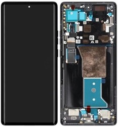 Motorola Edge 40 Pro Display LCD With Frame Interstellar Black 5D68C21986 (Service-Pack)