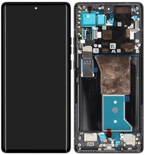 Motorola Edge 40 Pro Display LCD With Frame Interstellar Black 5D68C21986 (Service-Pack)