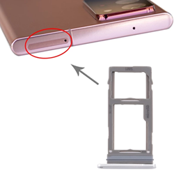 For Samsung Galaxy Note 20 Ultra (N985F), Note 20 Ultra 5G (N986B) SIM Card Holder Black
