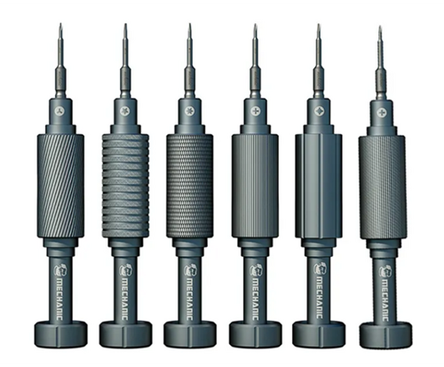 Mechanic Mortar Mini Screwdriver Set 6 in 1 ( Triwing, Philips, Pentalobe)