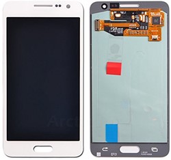Samsung Galaxy A3 2015 (A300) LCD Display White (Service-Pack)