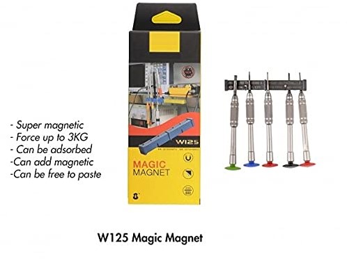 W125 Multipurpose Strong Repairing Tool kit Magic Magnet Wall Tool Holder with Mounts Magnetic Stability For Screw Drivers Testers-3
