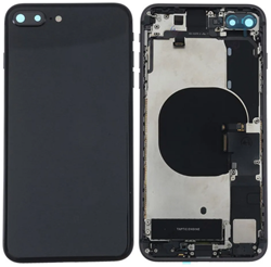 For Apple iPhone 8 Plus Rear Housing With Small Parts White (Pulled)