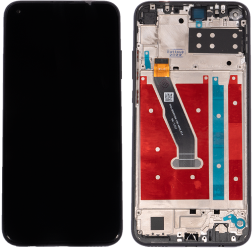 Huawei P40 Lite E, Y7P, Honor 9C, Honor Play 3m, Display LCD With Frame Black (OEM)