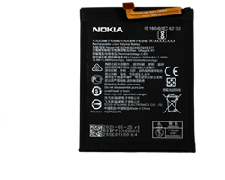 Batería (Model HE377 HE362 HE363 HE376) compatible con Nokia 3.1 Plus, Nokia X71, Nokia 8.1 (OEM-Equivalent)