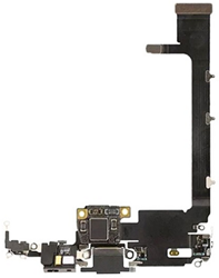 For Apple iPhone 11 Pro Max Charging connector flex Black (Pulled)
