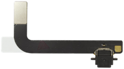 For Apple iPad 4 (2012) Charging Connector Flex Black
