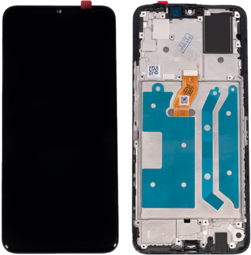 Honor X7 Display LCD With Frame Black (OEM)