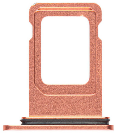 For Apple iPhone XR Sim Card Holder Coral