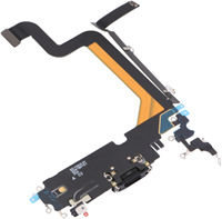 For Apple iPhone 14 Pro Max Charging Connector Flex Black (Pulled)-3