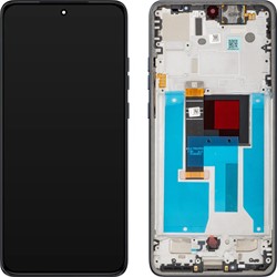 Motorola Edge 50 Neo Display LCD With Frame Grisaille Grey 5D68C28368 (Service-Pack)