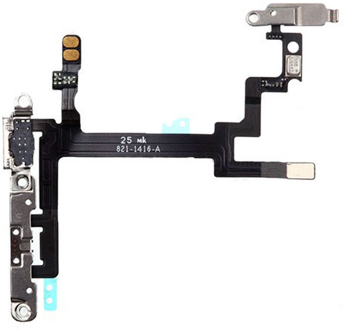 For Apple iPhone 5 Volume & Power Flex Cable With Microphone (OEM)