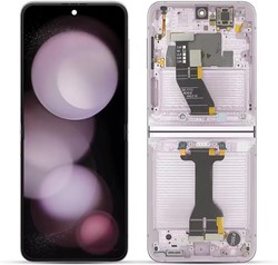 Samsung Galaxy Z Flip 5 (F731B) Inner Display LCD With Frame Lavender (Pulled)