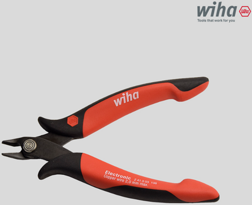 Wiha Z 41 3 03 138 sidecutter Electronic Large Point (WH-26815)