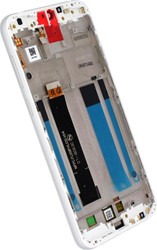 Nokia 6.1 Plus TA-1116 Display LCD With Frame White (Service-Pack)