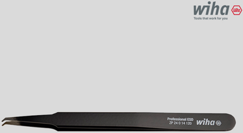 Wiha ZP24014120 SMD Tweezer Professional ESD (WH 24014)