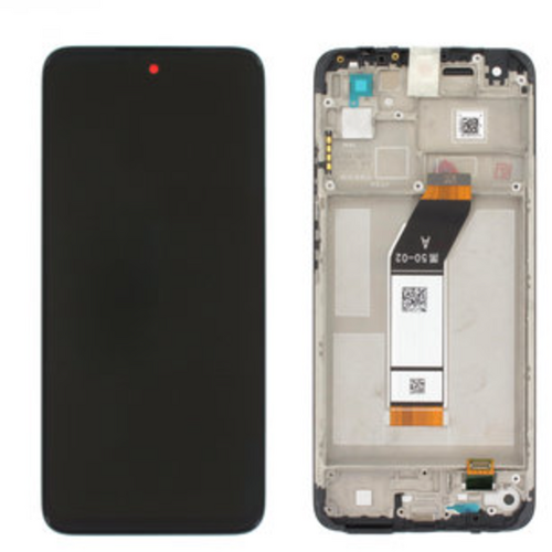 Xiaomi Redmi Note 11E, Redmi 10 5G, Poco M4 5G Display LCD Black With Frame (OEM)