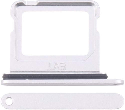 For Apple iPhone 16, 16 Plus Sim Card Holder White (OEM)
