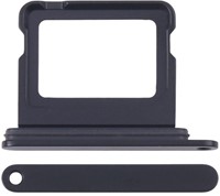 For Apple iPhone 16, 16 Plus Sim Card Holder Black (OEM)