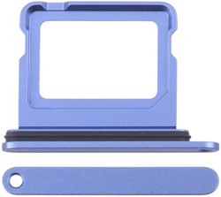 For Apple iPhone 16, 16 Plus Sim Card Holder Blue (OEM)