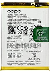 Akku (Model BLP805) kompatibel mit Oppo A16, Oppo A32, Oppo A53, Oppo A53s, Oppo A54 5G, Oppo A74 5G (OEM-Equivalent)
