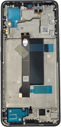 Xioami Redmi Note 13 Pro 5G, Poco X6 5G (2023) Display LCD Complete With Frame Black (Service-Pack)