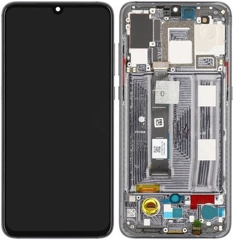Xiaomi Mi 9 Display LCD Black With Frame Black (Service-Pack)