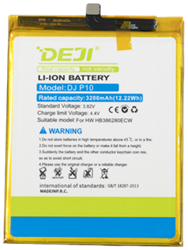 DEJI Batterie (Model HB386280ECW) compatible avec Huawei P10 (OEM-Equivalent)
